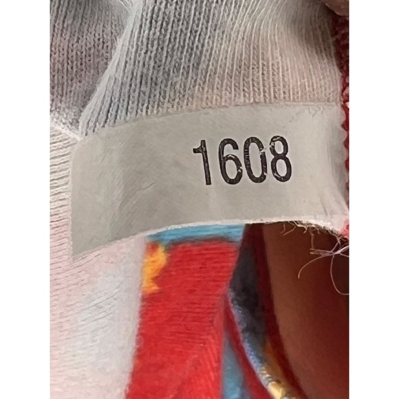 Additions by Chicos size 0/US4 extra small, tie-dye, orange, red blue short slee - Picture 12 of 12